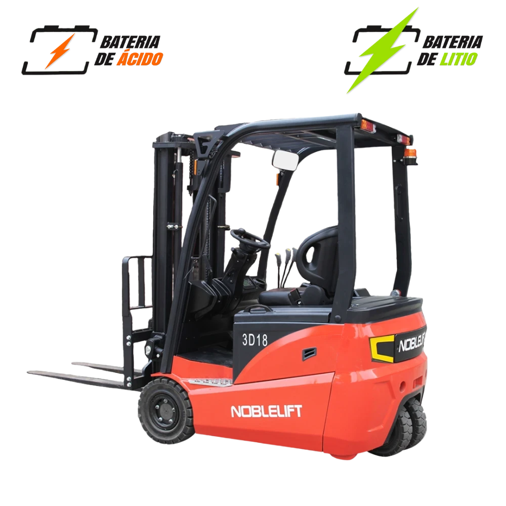 Montacargas FE3DN SERIES 1.6 Toneladas. Montacargas Electrico Hombre Sentado 1600 kilos