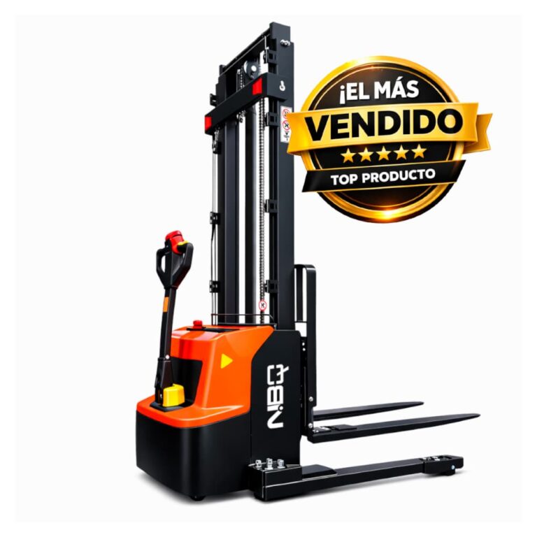 PSE12 SL B/N 5 Apilador de Carga con bateria de litio para trnasportar tarimas con mercancias