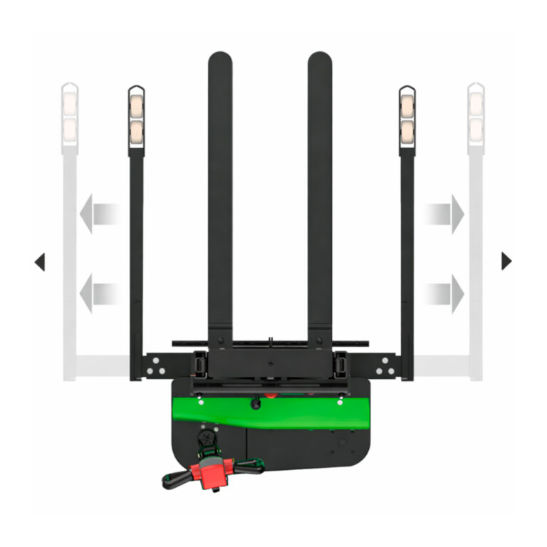ESD122 3 Apilador eléctrico para manejo de materiales ESD122