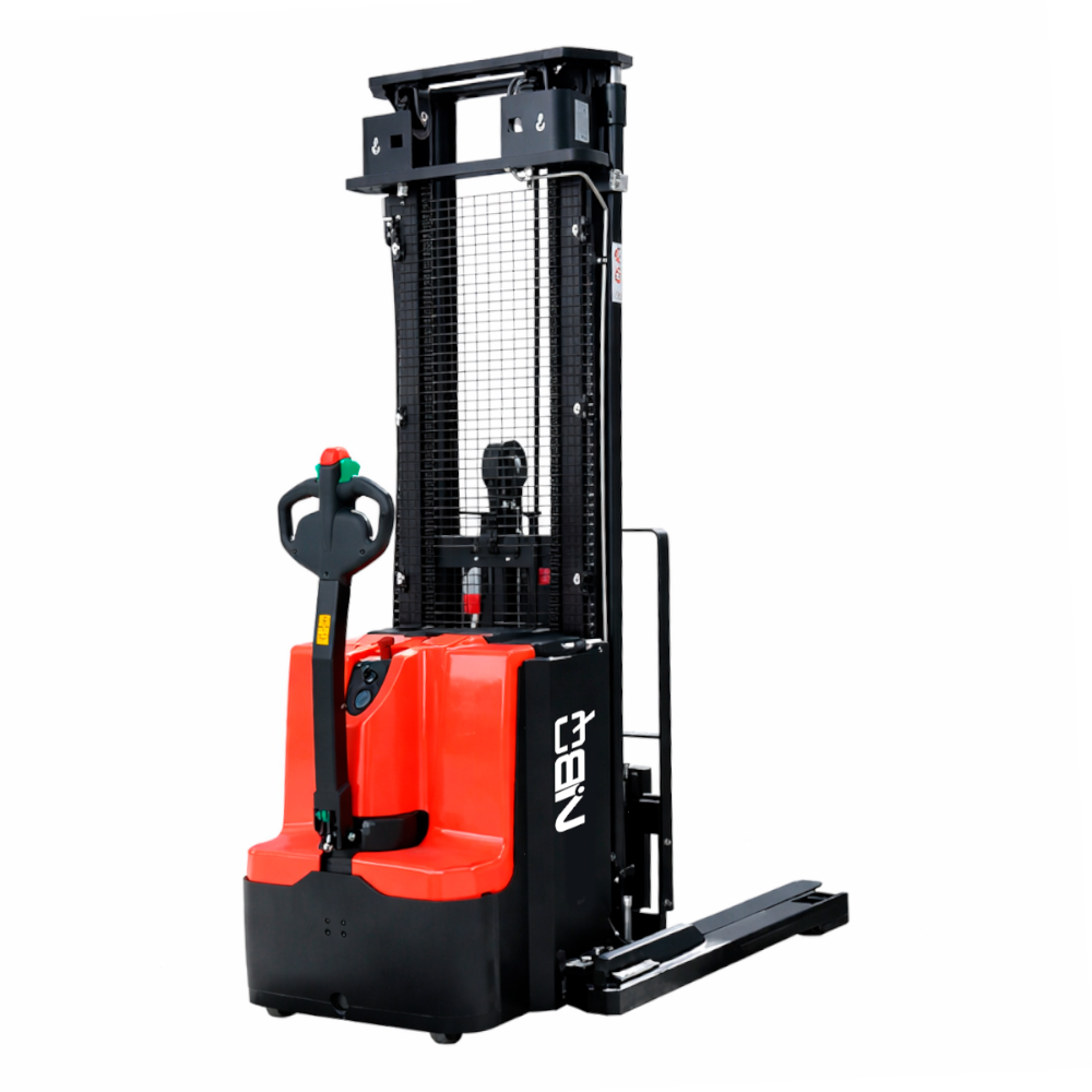 Apiladores Eléctricos 2 Apilador eléctrico base ajustable Noblemaq Montacargas