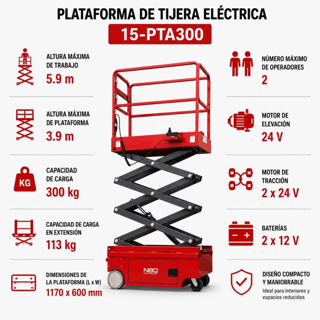 PTA0406 3 plataforma de elevacion en monterrey