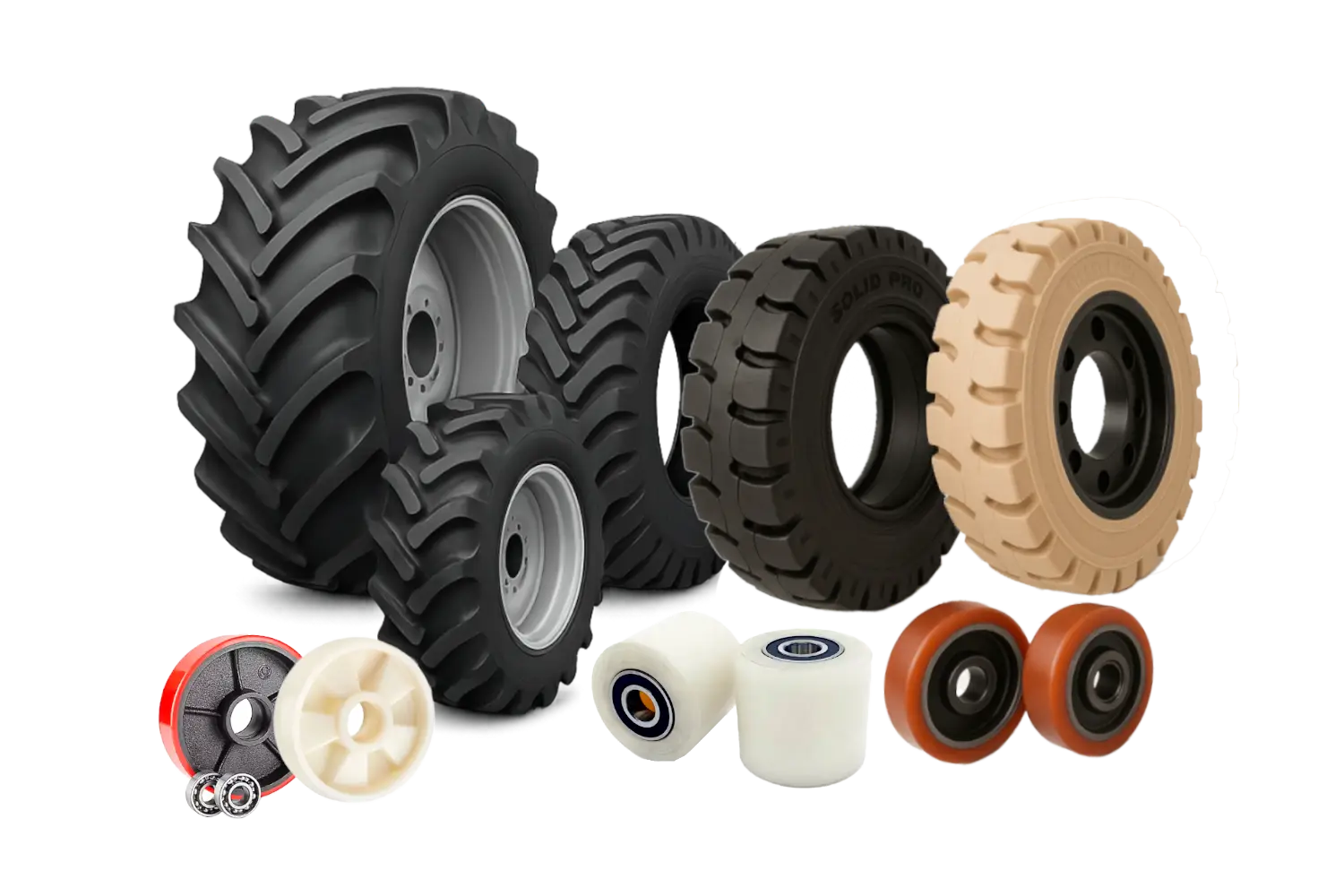 LLANTAS PARA MONTACARGAS 2