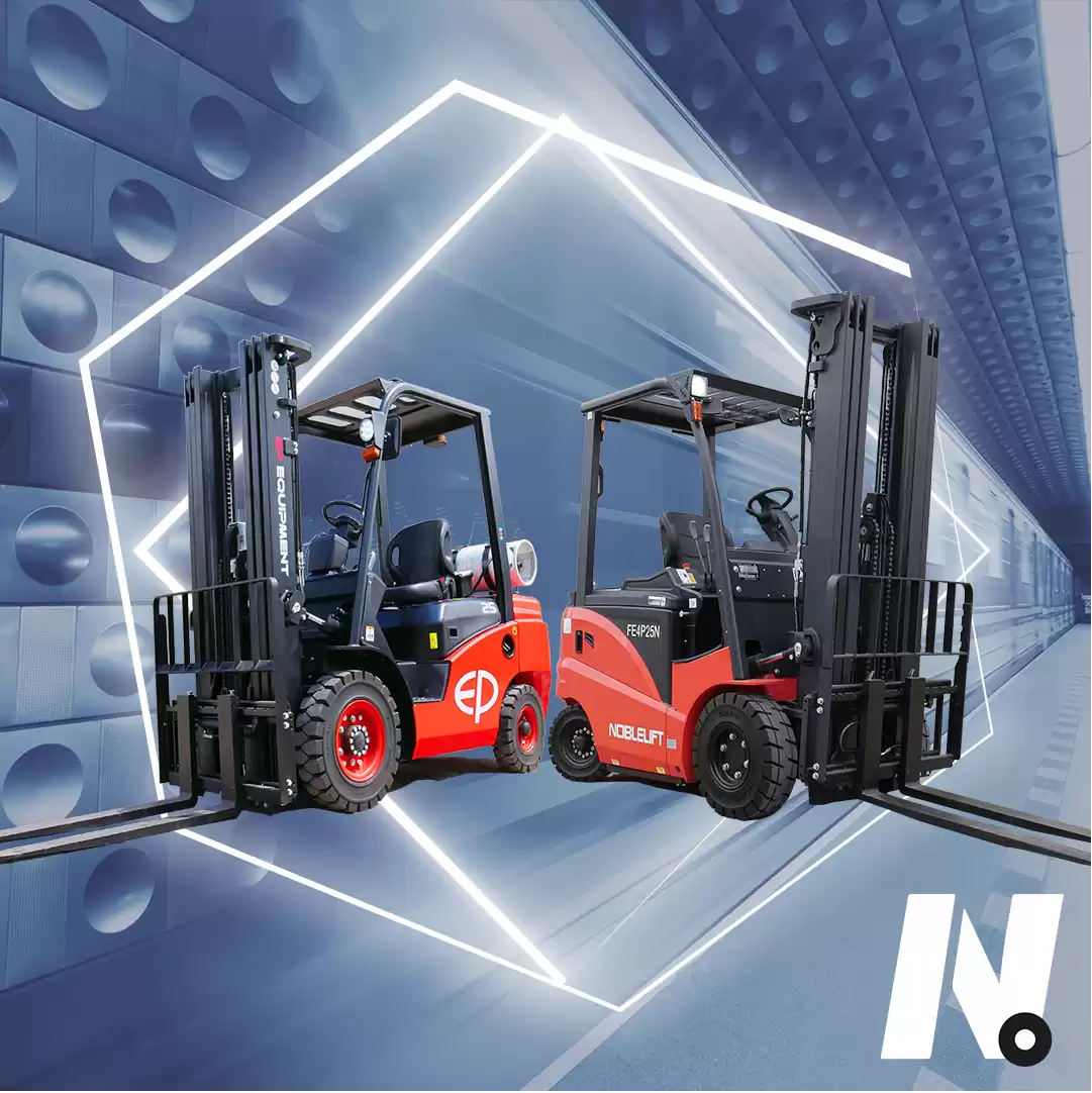 Montacargas elec y com