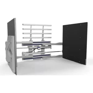 Pinzas Carton Clamp con capacidad de 0.5 y 1 tonelada y elevación de 0.91 a 1.4 metros Noblemaq Montacargas