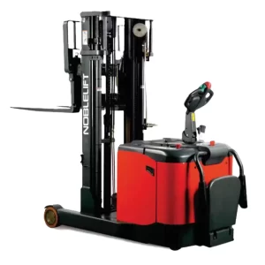 Apilador con reach PS13/15RM de 1.3 y 1.5 toneladas Noblemaq Montacargas