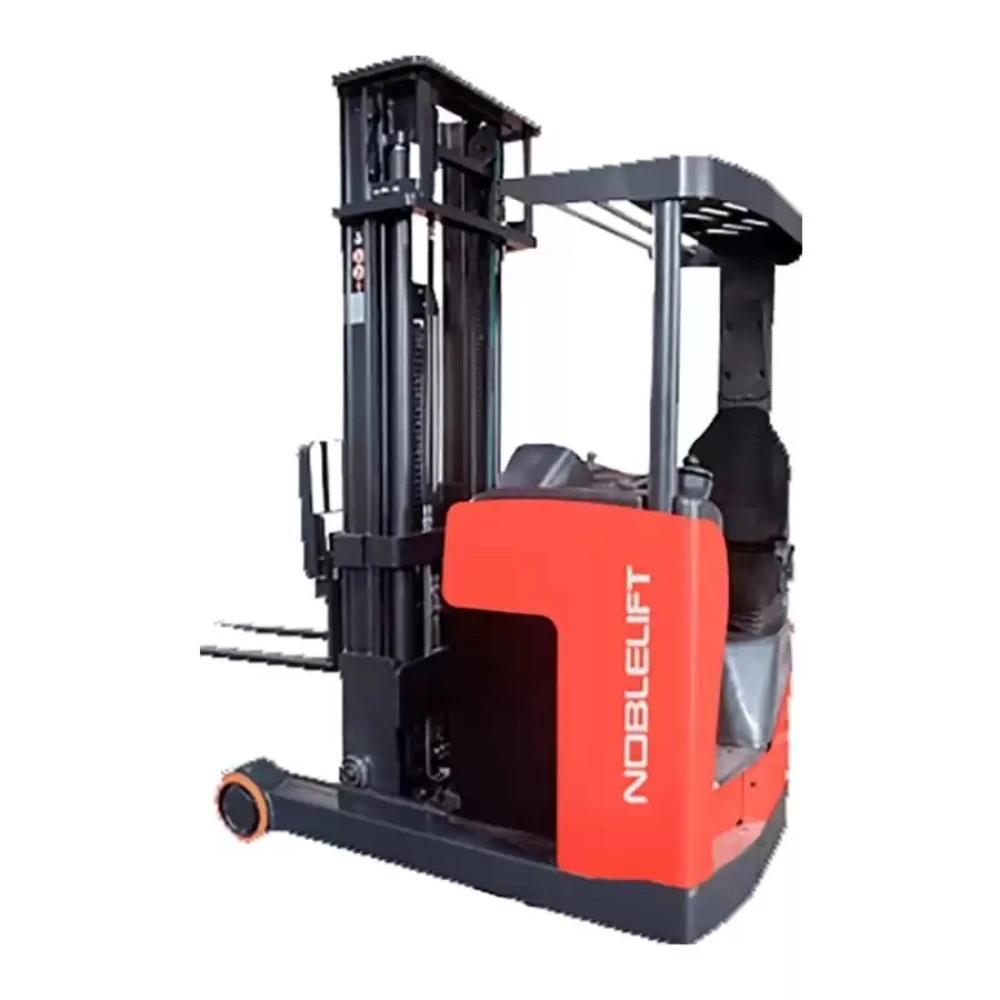 Apilador con reach RT14/16/20 de 1.4, 1.6 y 2 toneladas Noblemaq Montacargas
