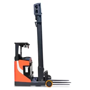 Apilador con reach RT20 PH de 2 toneladas y elevación de 11 metros Noblemaq Montacargas