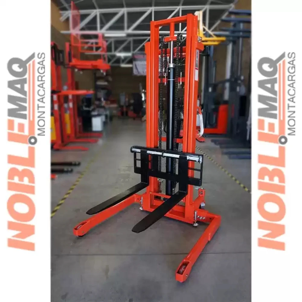 Apilador manual SFHAG con elevación hasta 3 metros Noblemaq Montacargas