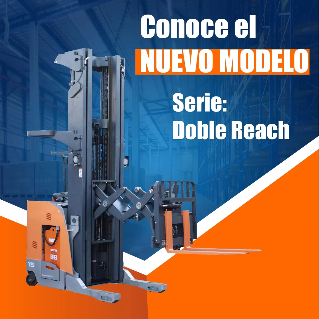 Modelo Doble Reach | Noblemaq Montacargas