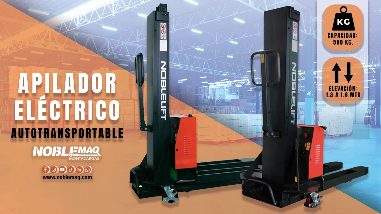 Los apiladores eléctricos son la opción perfecta para almacenes de tamaño mediano a grande