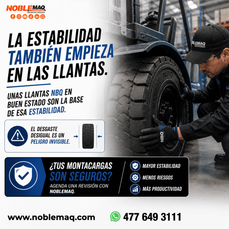 Estabilidad en llantas Noblemaq