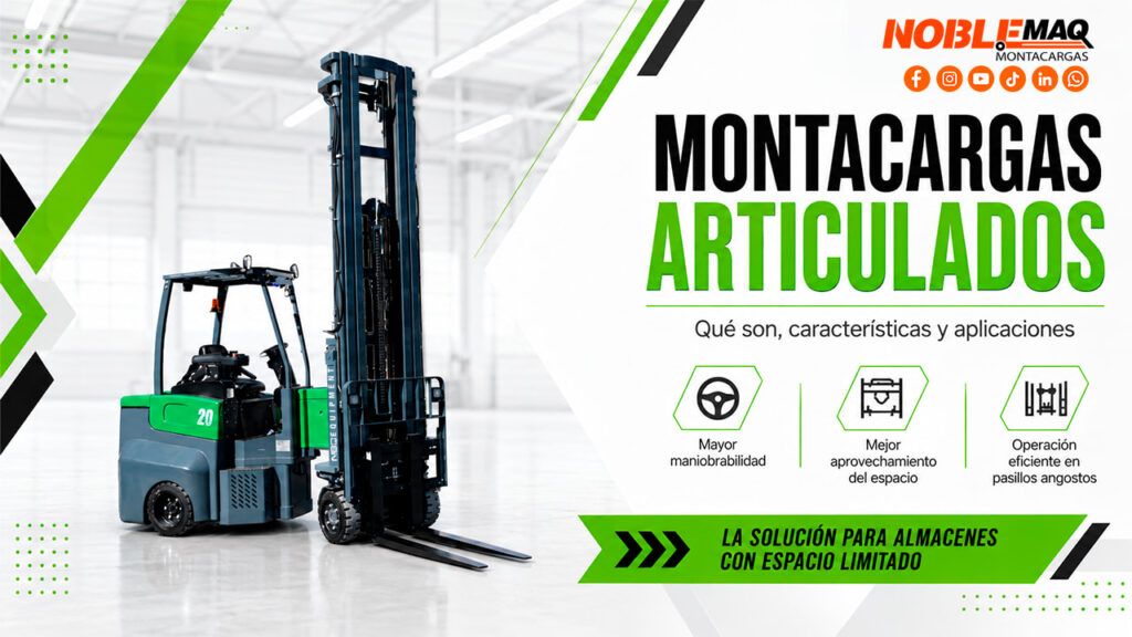 Montacargas articulados - Noblemaq