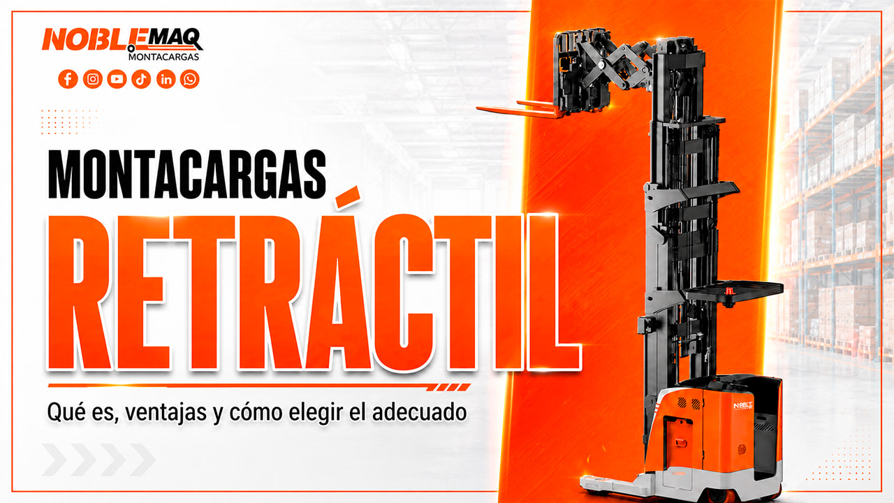Blog 20 Montacargas retr谩ctil para almac茅n