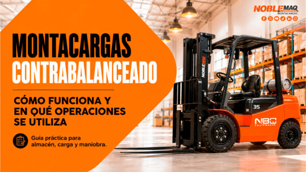 Cuál es el montacargas contrabalanceado